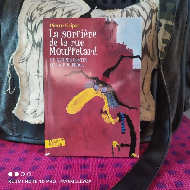 Puisqu'aujourd'hui c'est un long trajet, je reprends ce livre culte qu'est La Sorcière de la rue Mouffetard, et Autres contes de la rue Broca. 

Je l'ai lu il y a tellement longtemps !! Je ne m'en souviens même plus. C'est super de le recommencer ❤️
Lorsque j'aurais fini le livre, je reposterai la même photo, mais avec un filtre et un avis ☺️

Bisous prends soin de toi 🖤

#angellycahoffmann #lecture #livres #livreaddict